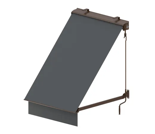 Próbka koloru konstrukcji RAL 8014 MAT