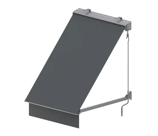 Próbka koloru konstrukcji RAL 9006 MAT