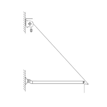 Rysunek techniczny z wymiarowaniem