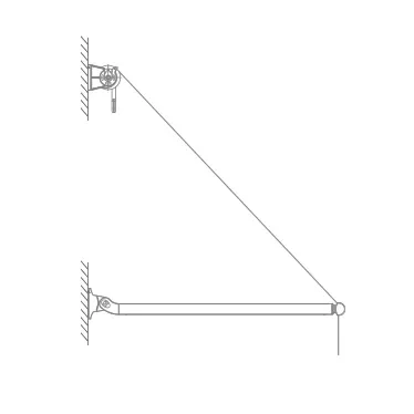 Rysunek techniczny z wymiarowaniem