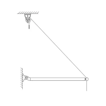 Rysunek techniczny z wymiarowaniem