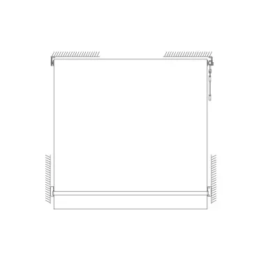 Rysunek techniczny z wymiarowaniem