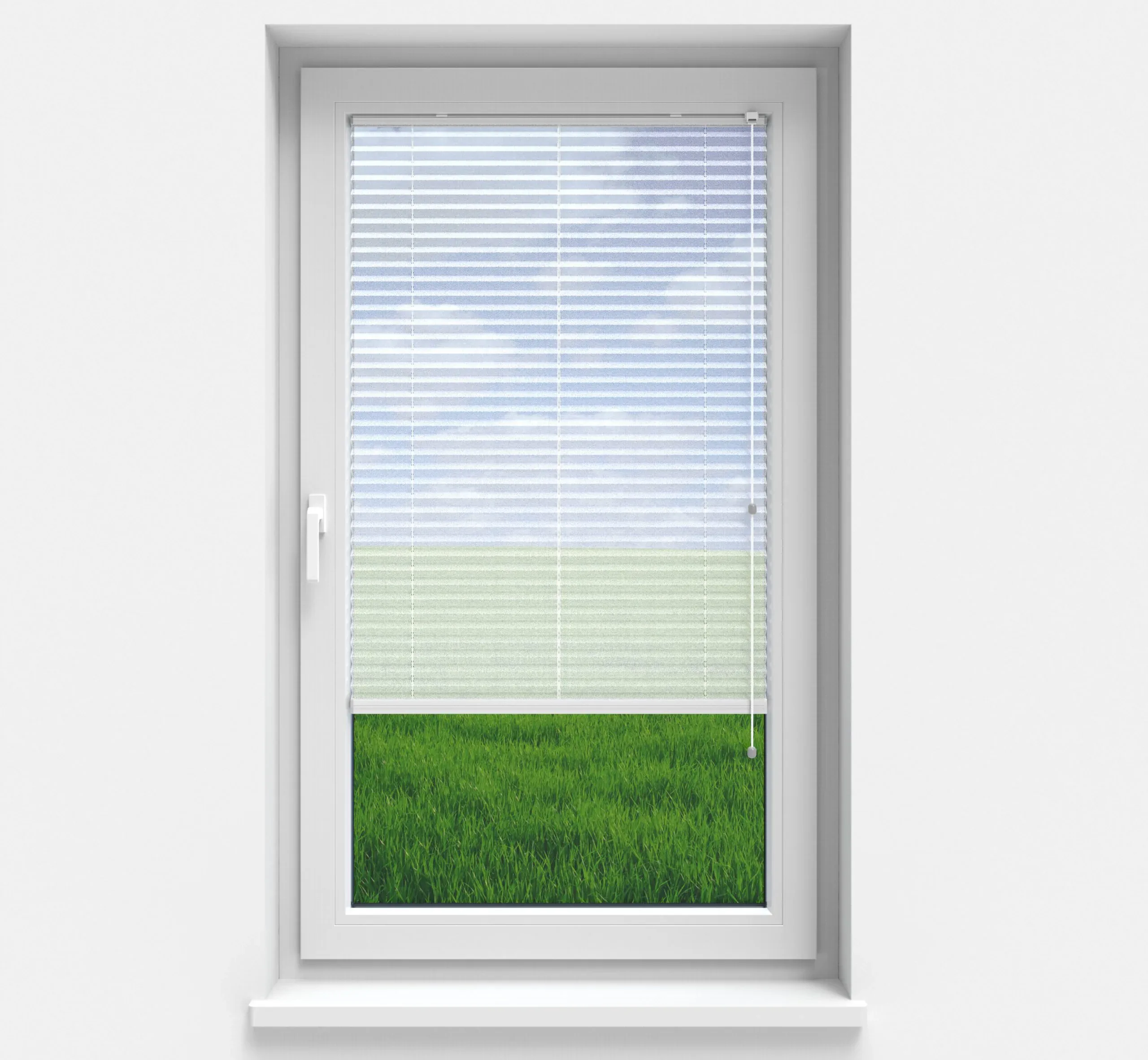 Plisy obsługiwane sznurkiem