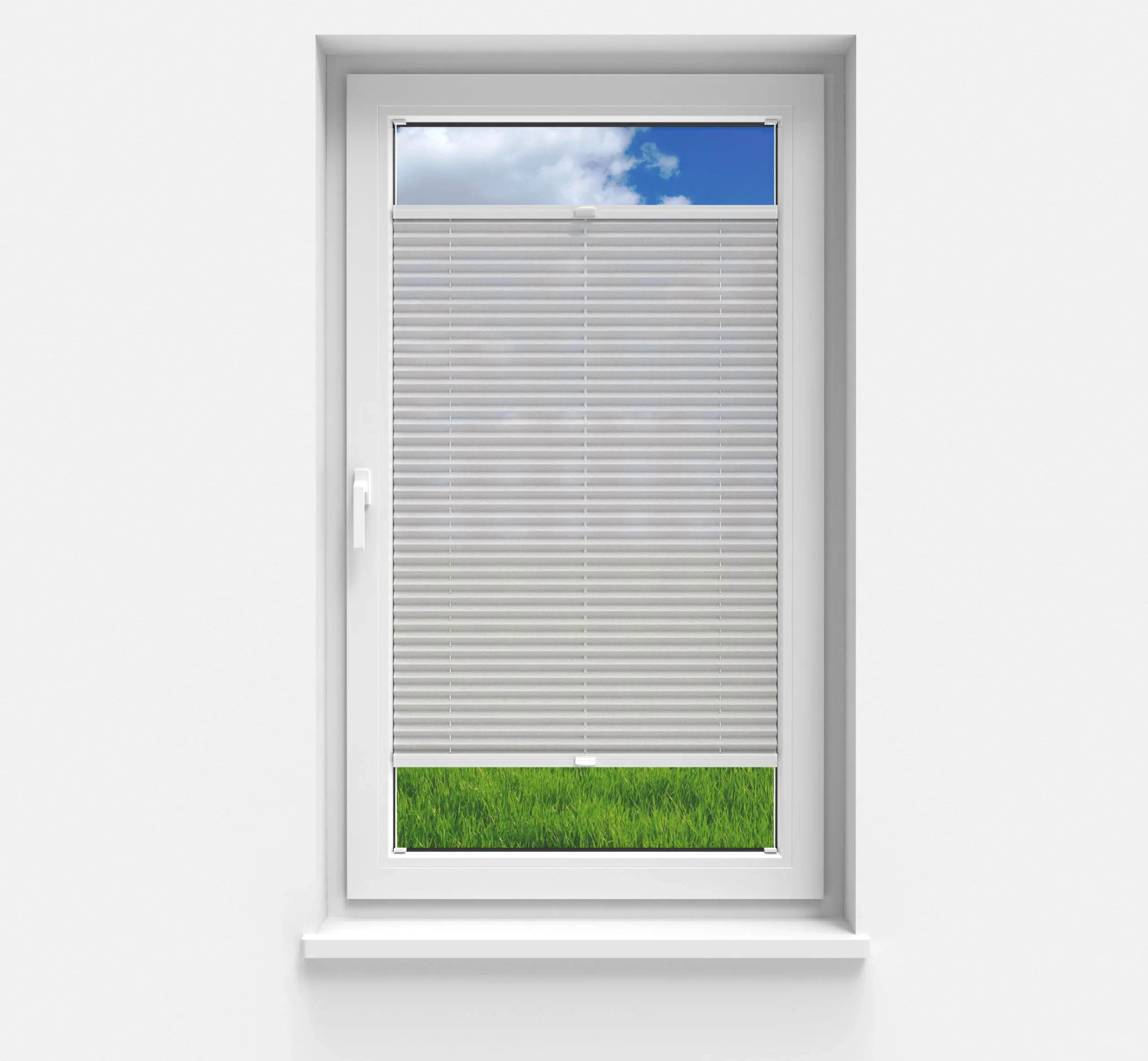 Detal plisowanej tkaniny i prowadzenia