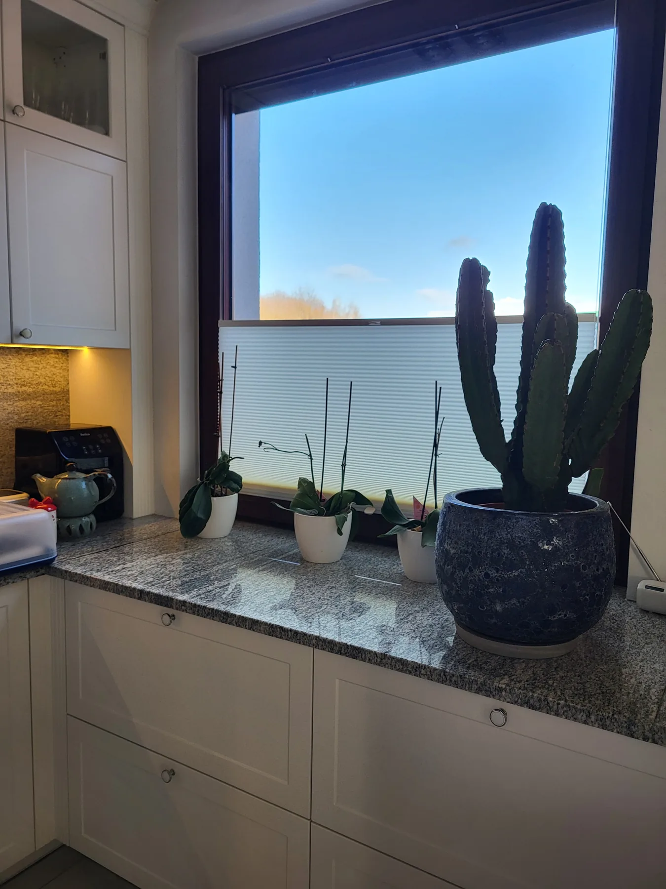 Plisa okienna w Żorach - perspektywa wnętrza po montażu