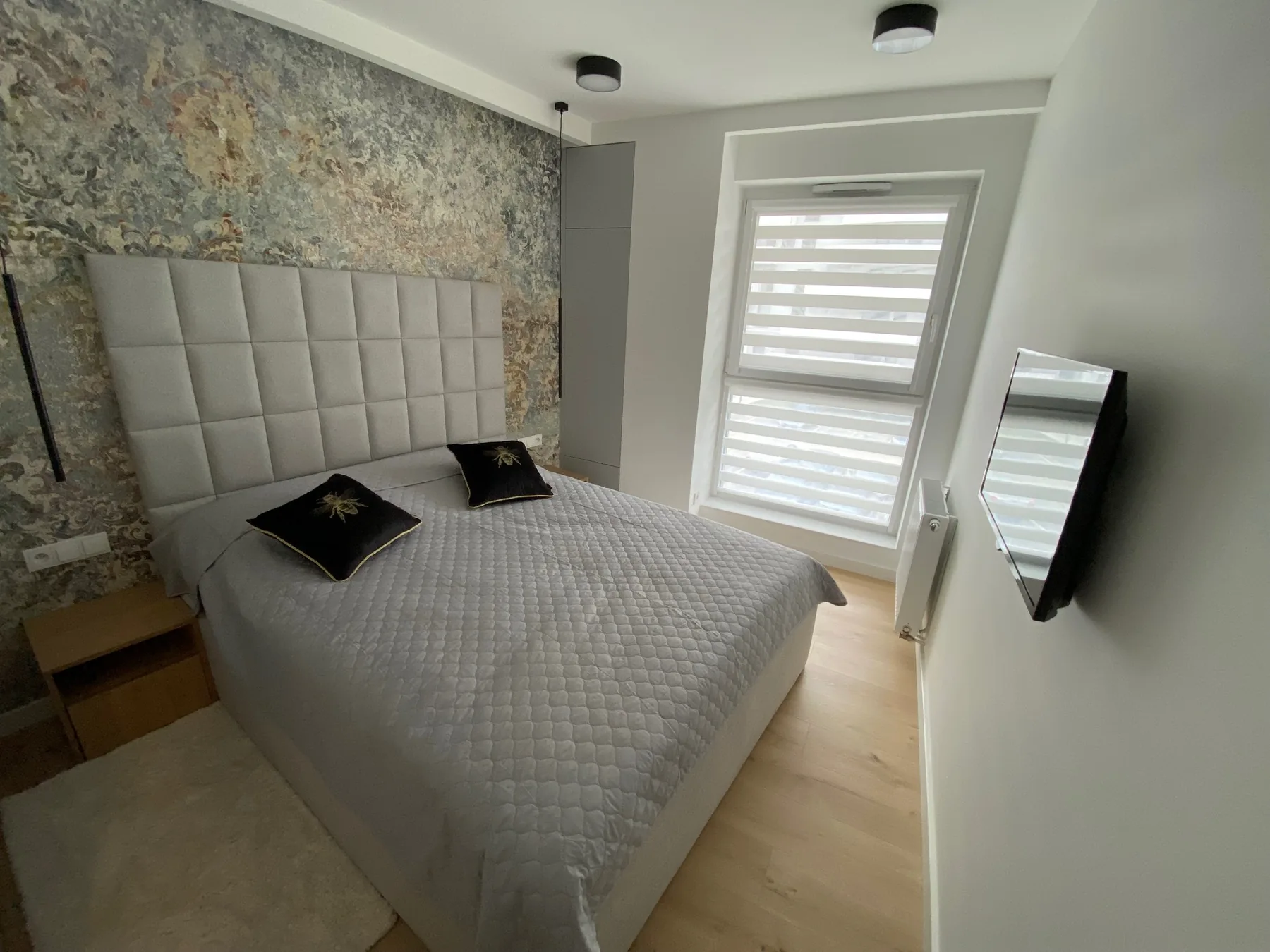 Rolety dzień noc Suita w realizacji na Śląsku - pojedynczy kadr realizacji rolet dzień noc suita