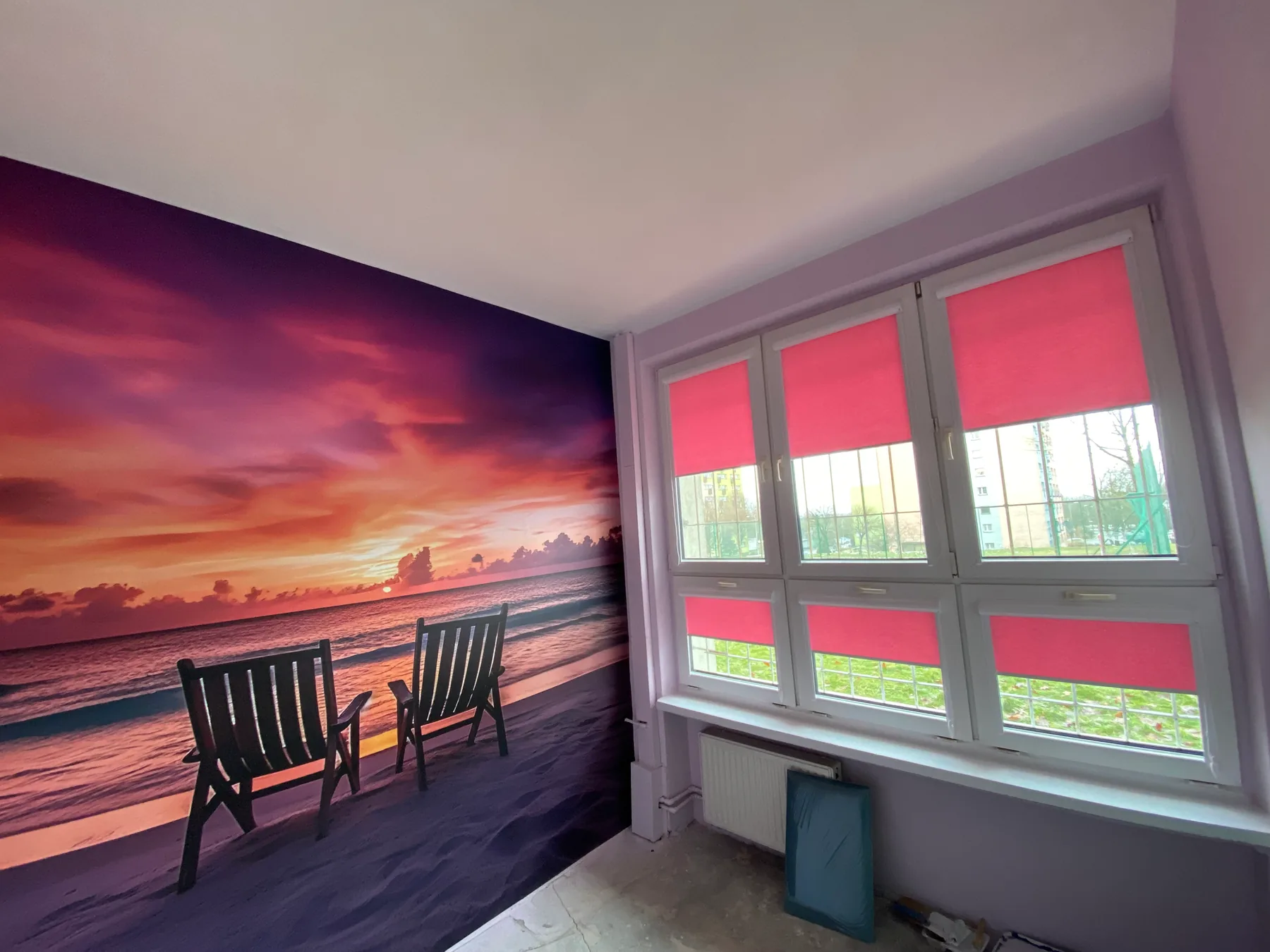 Roleta Besta przyszybowa w realizacji w Dąbrowie Górniczej - realizacja rolety besta przyszybowej - ujęcie 2