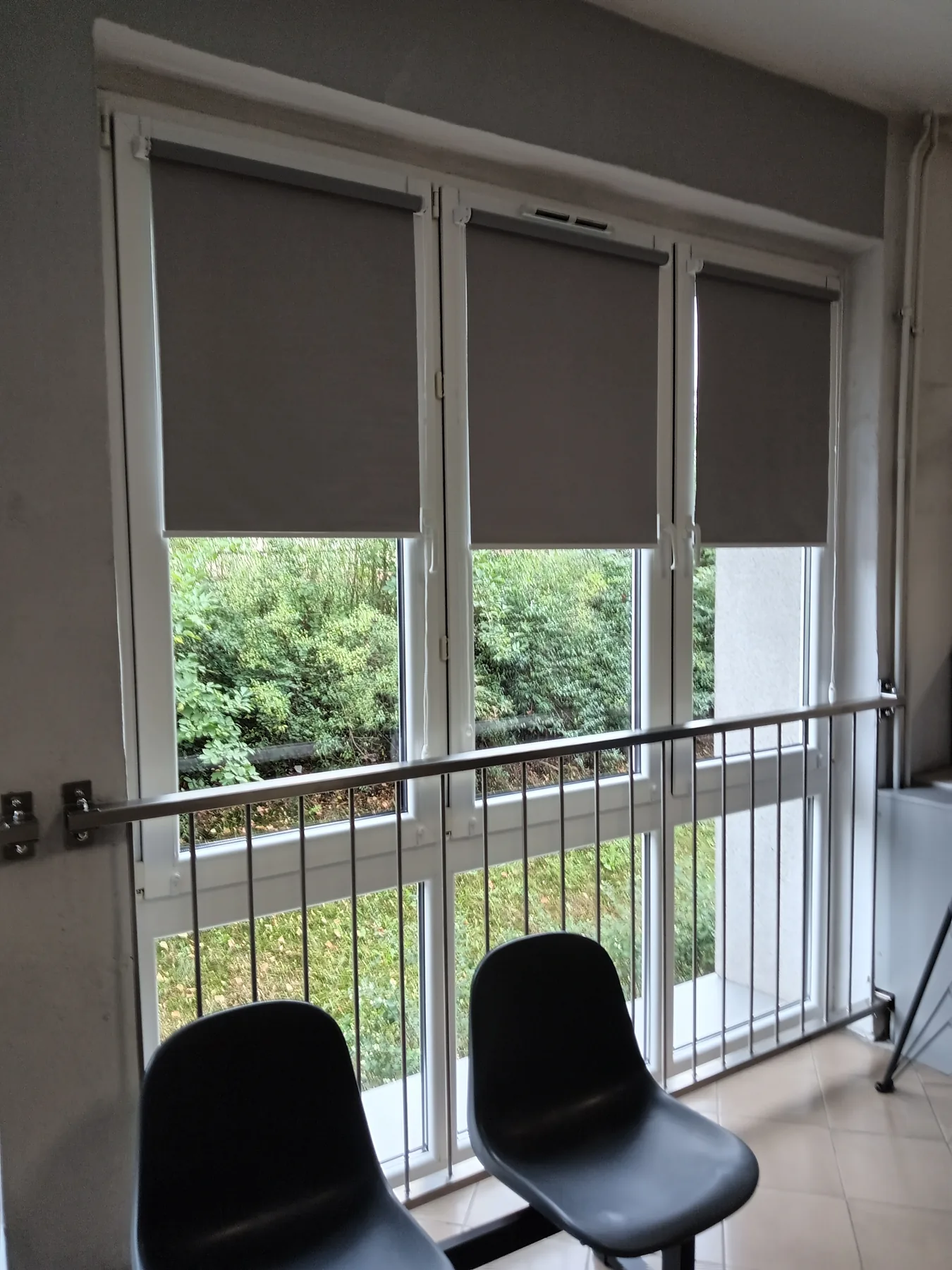 Rolety Vegas w Gliwicach - widok okna z roletą vegas