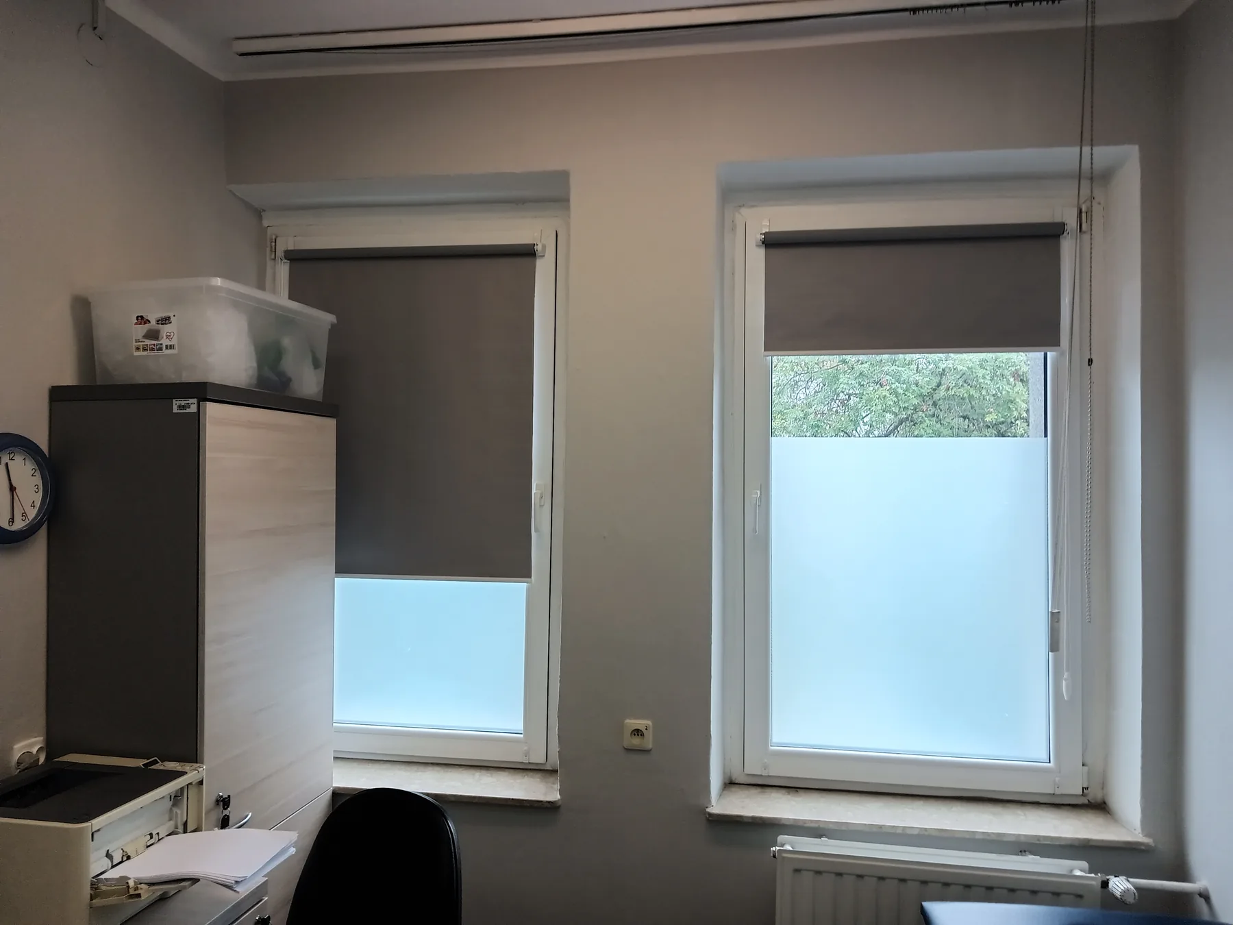 Rolety Vegas w Gliwicach - kadr pomieszczenia po montażu osłony