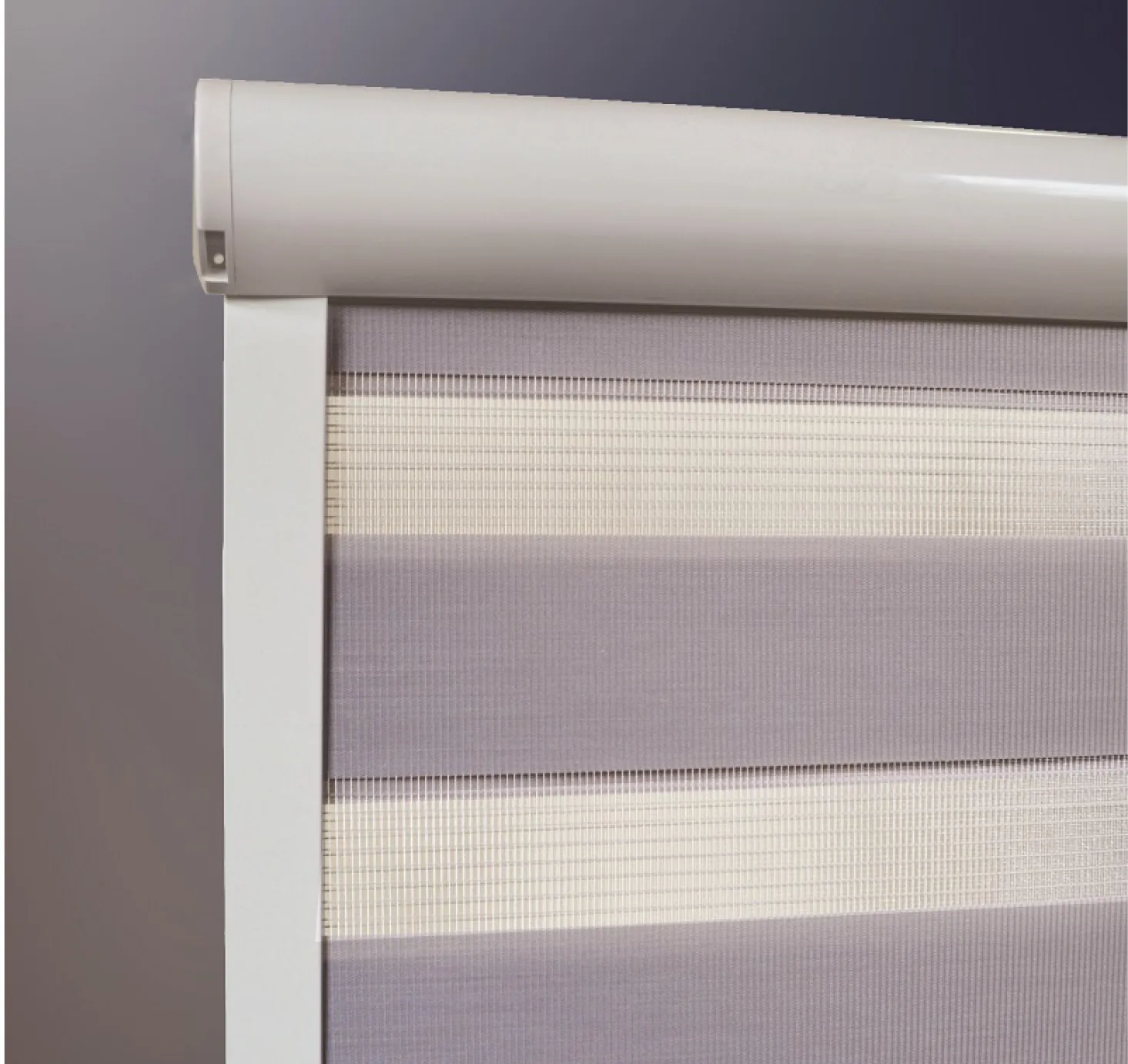 Okleiny drewnopodobne rolet dzień noc