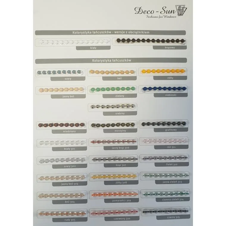 Przykładowa realizacja rolety rzymskiej