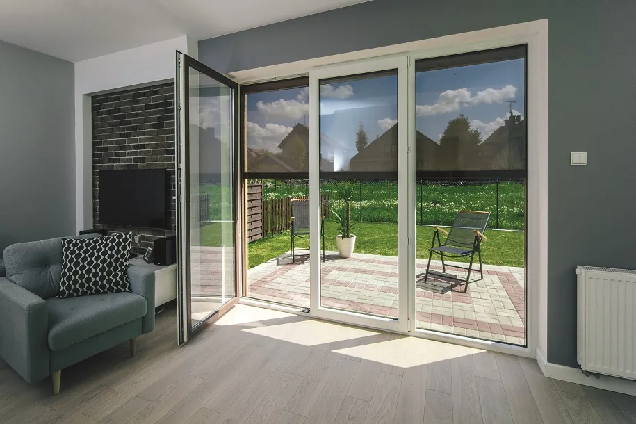 Roleta Fakro tkanina 10 procent prześwitu