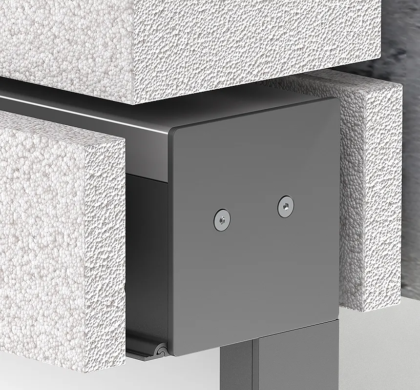 Skrzynki montażowe ukryte pod zabudową tynkową.