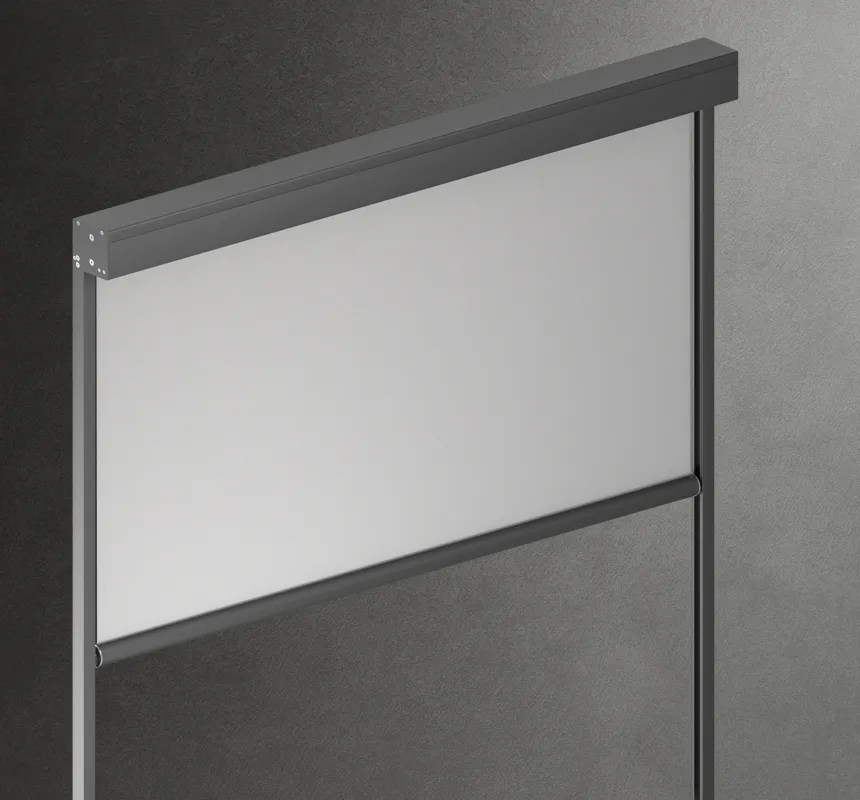 Prostokątna forma kasety i prowadnic