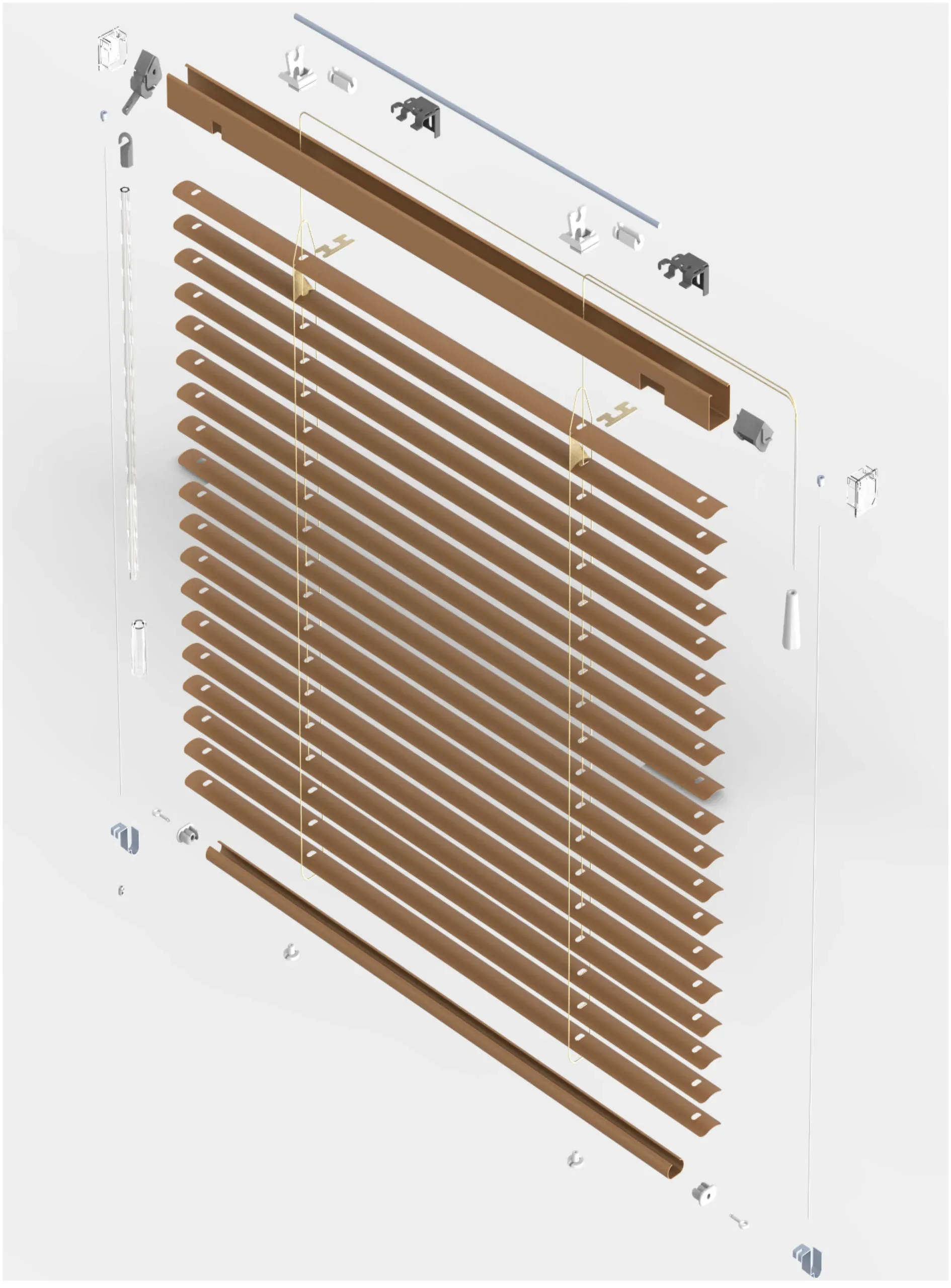 Uniwersalne żaluzje poziome do mieszkań i biur